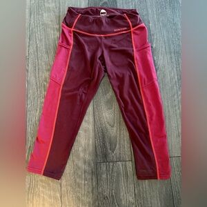 Burton Capri Base Layer Leggings with Pockets